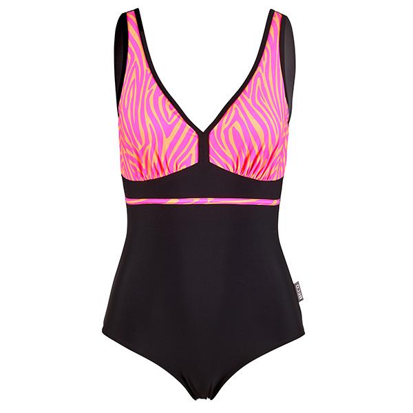 Beco Zebra Vibes Swimsuit | C-cup | Pink/orange