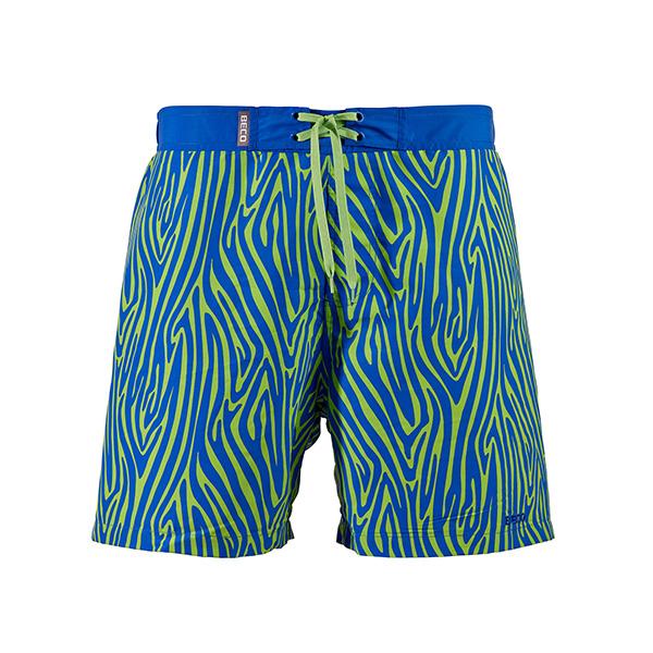 Beco Zebra Vibes svømmeshorts | Blå/grøn 2XL