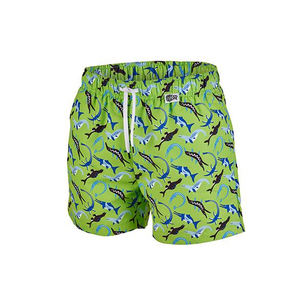 Beco Ocean Dinos Swim Shorts For Boys | Green