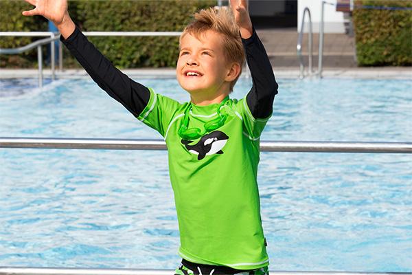 Beco -sealife Uv Shirt Green/black