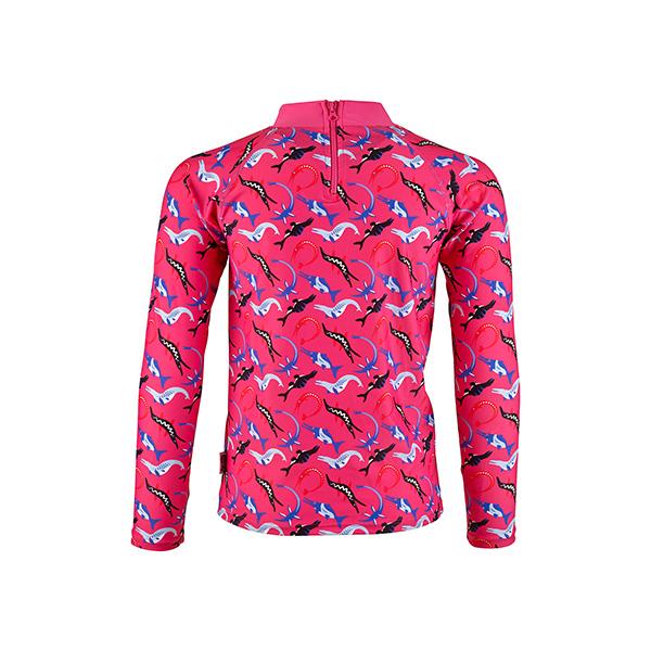 Beco Ocean Dinos Rashguard Suit For Girls | Pink
