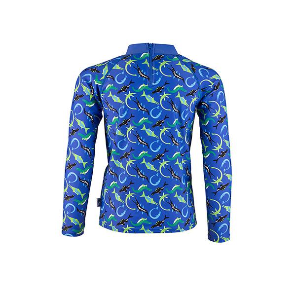 Beco Ocean Dino Rashguard voor kinderen | Blauw