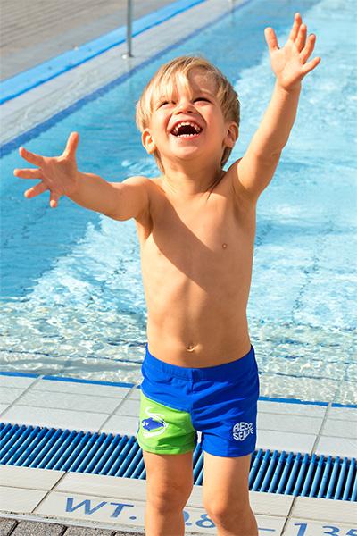 Beco -sealife Uv Swim Boxerky Modré/zelené