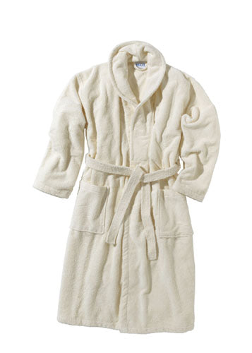 Beco Bathrobe With Collar Crea