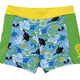 Beco -sealife Uv Swim Boxer Shorts Синьо/зелено