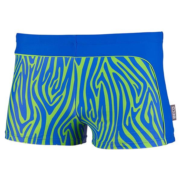 Beco Zebra Vibes Swim Boxers | Blue/green