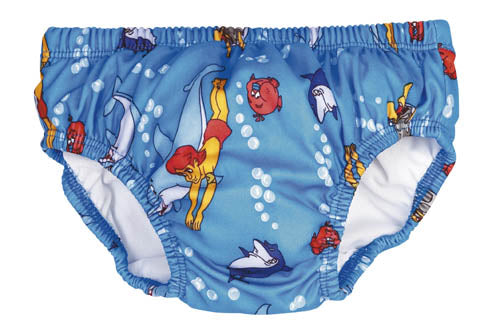 Beco Swim Ble Brief Shape Blue Sea Animal Motiv