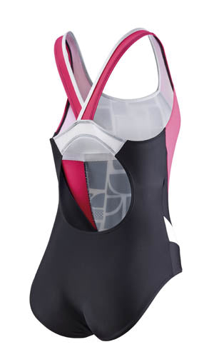 Beco Competition Swimsuit Black/white/pink
