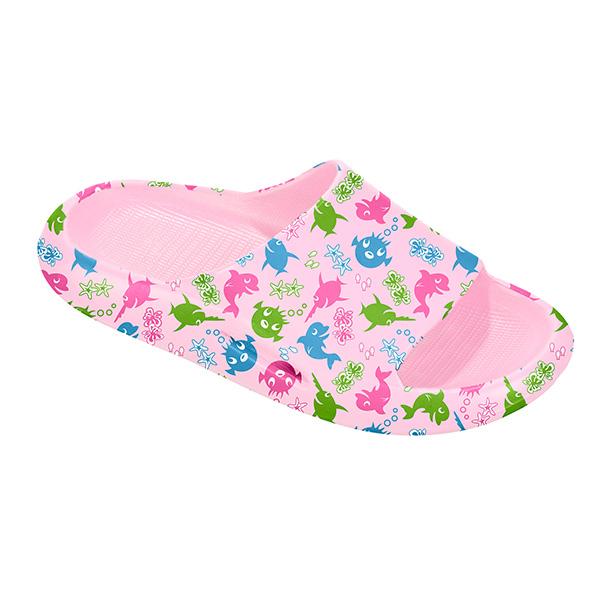 Beco -sealife® Children's Bath Slippers | Pink 26-27