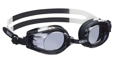 Beco Children's Swimming Goggles Rimini 12+ | White/black