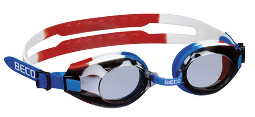 Beco Arica Swimming Goggles | Blue/white/red**