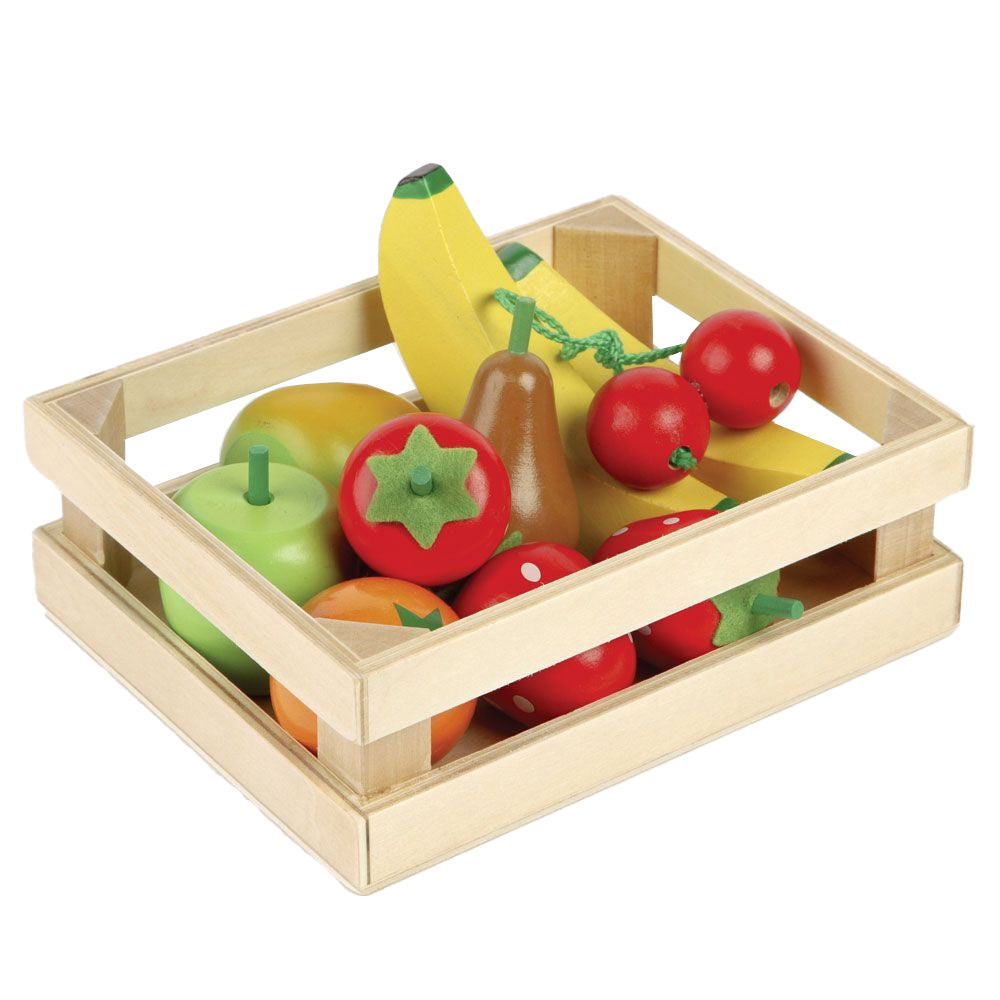 Tidlo Wooden Box With Fruit