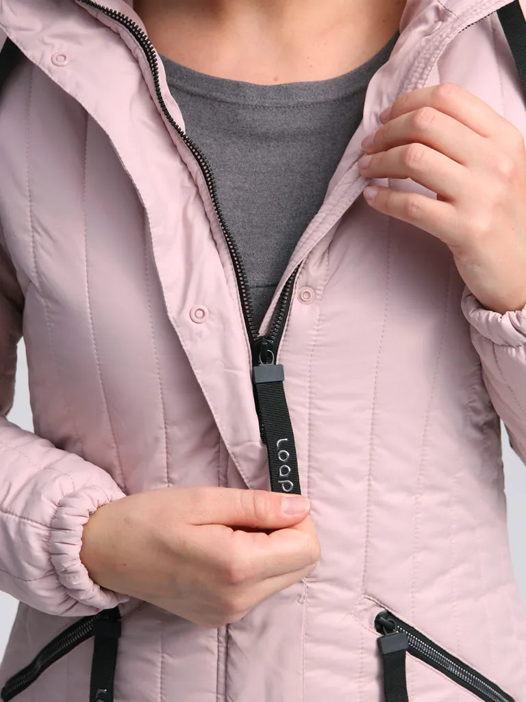 Manteau d'hiver femme Loap Jenina Rose