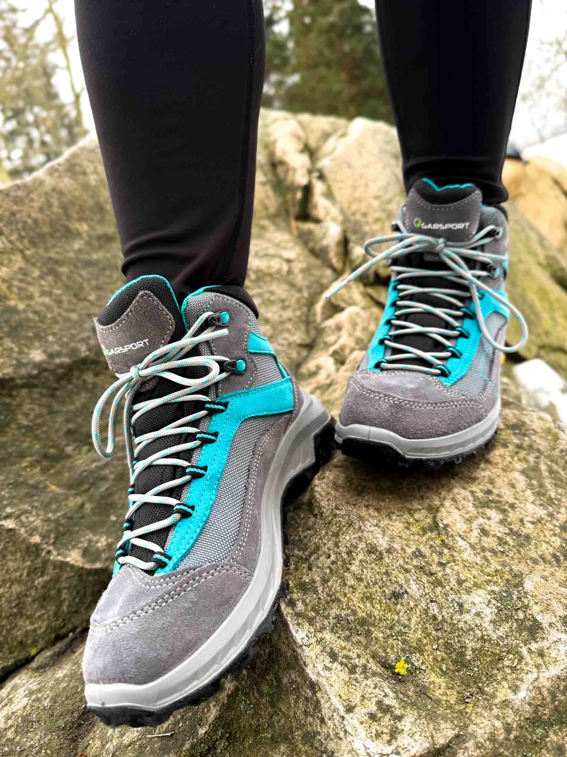 Pantofi Trekking Damă Garsport Verau Mid Waterproof Blue