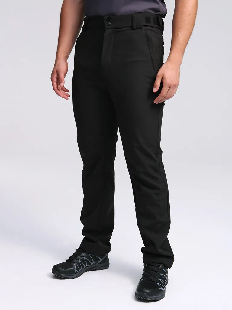 Softshellbroek heren Loap Lupran zwart