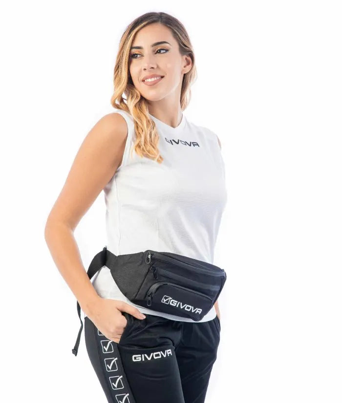 Givova pouch svart midjeväska
