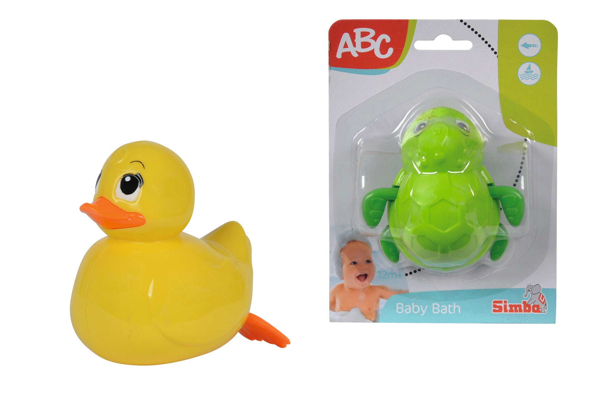 Abc Simning Wind-up Animals 2-ass.