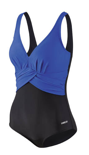 Beco Swimsuit D-cup Black/blue