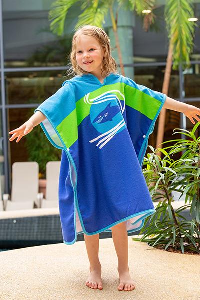 Beco -ealife® Poncho | Blue/green