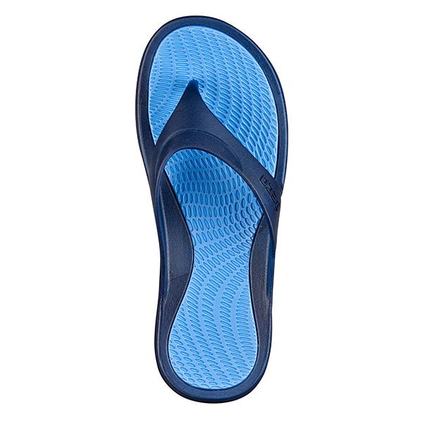 Beco Men's Flip-flops | Dark Blue/light Blue