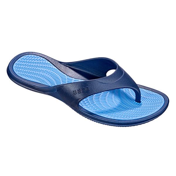 Beco Men's Flip-flops | Dark Blue/light Blue