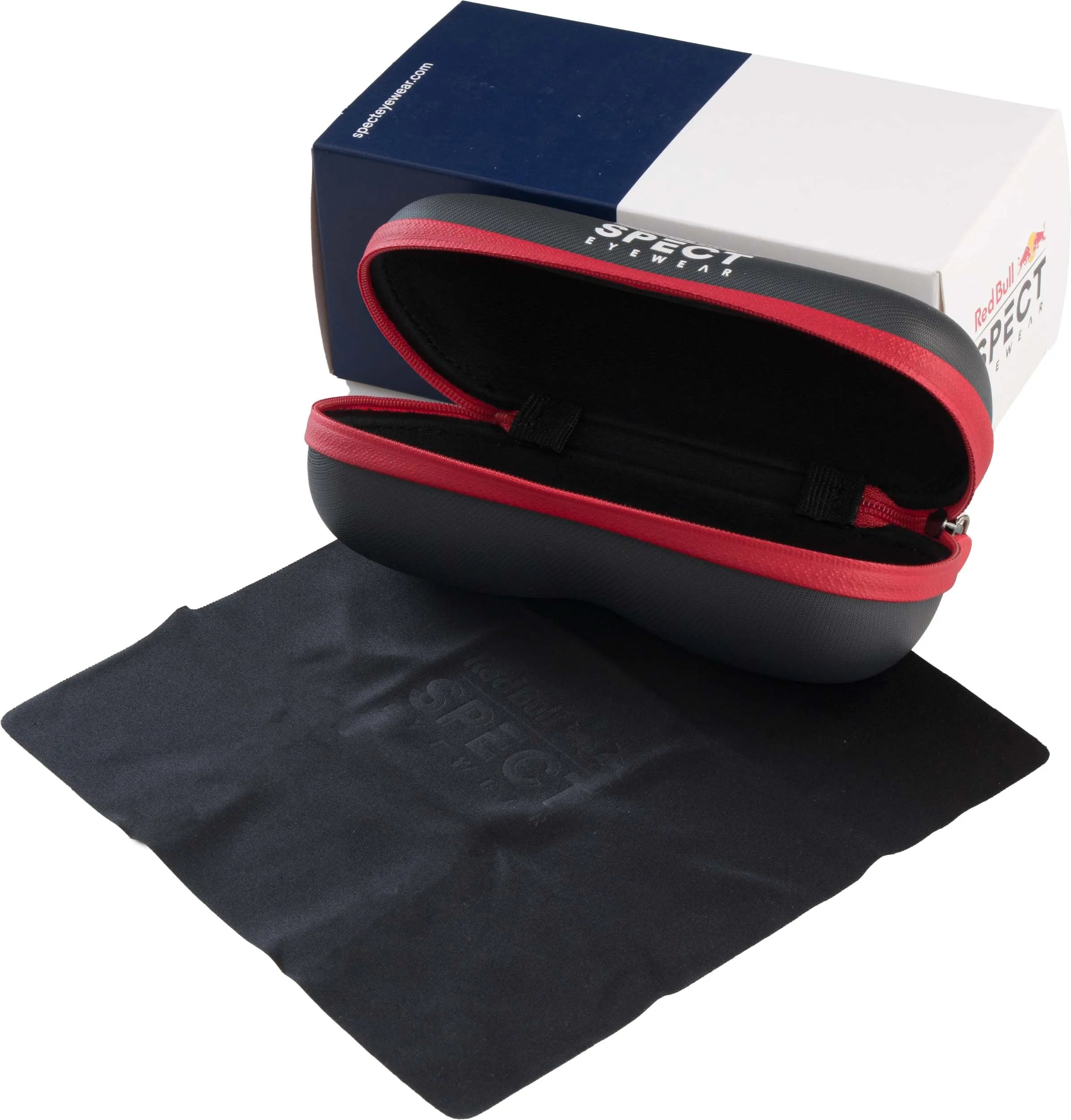 Unisex kingman slnečné okuliare Red Bull čierne