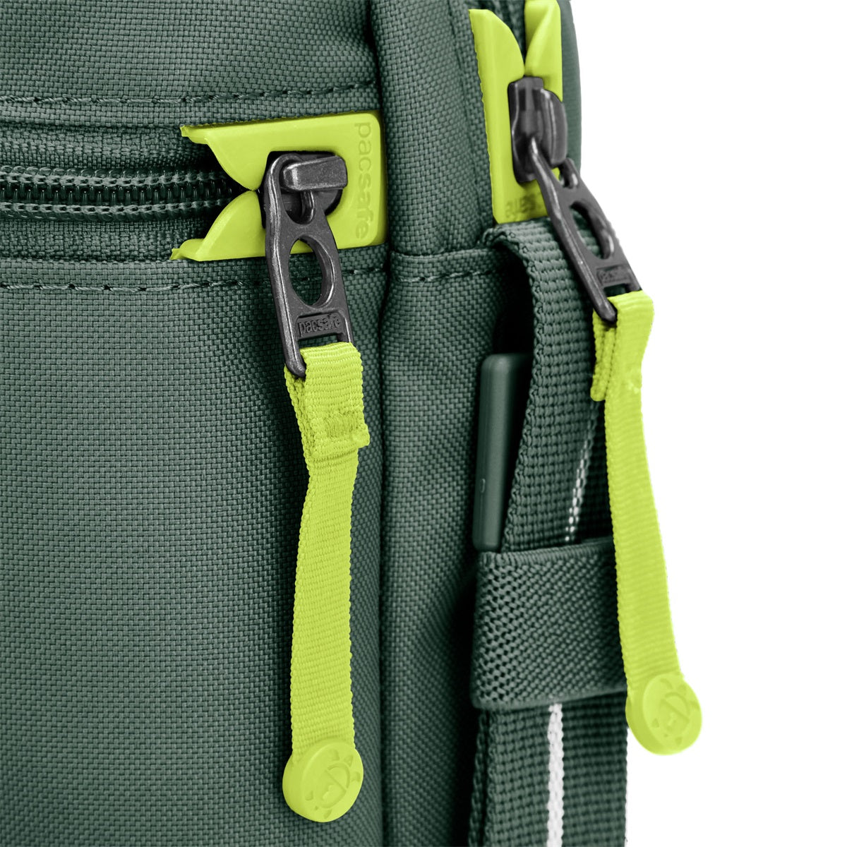 Pacsafe Go Festival Crossbody Spruce Green