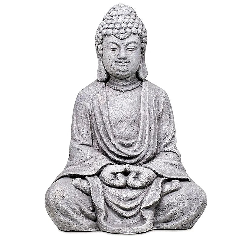 Meditation Buddha --package Of 2 Pcs - 1800 G; 24x16x33 Cm