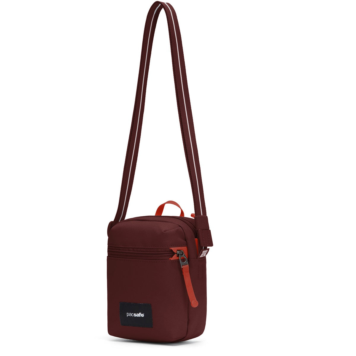 Pacsafe Go Micro Crossbody Garnet Red