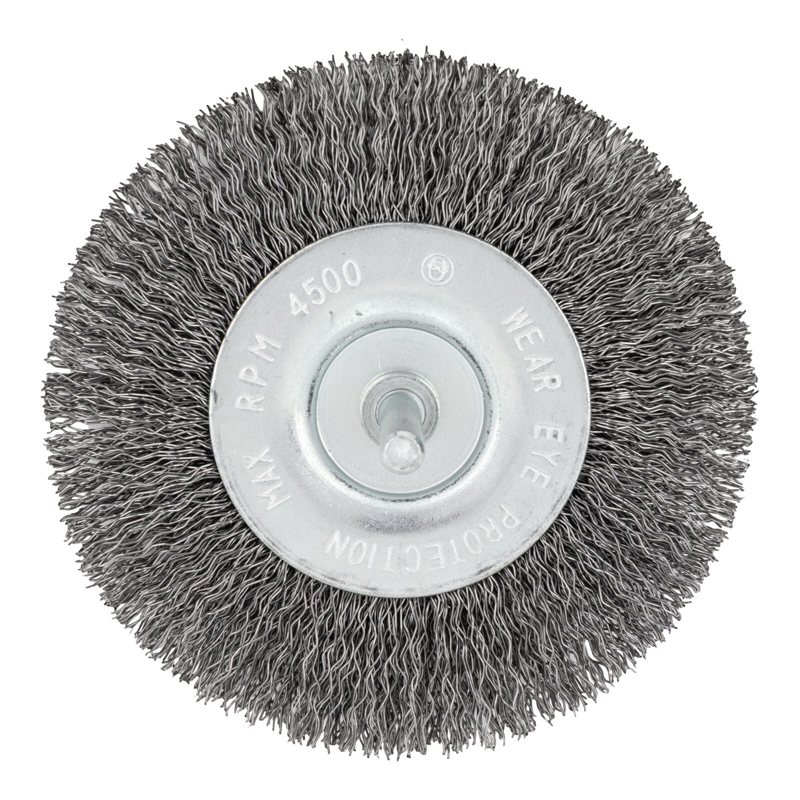 Rundbürste aus gewelltem Draht Fi=100 mm 6 mm Proline