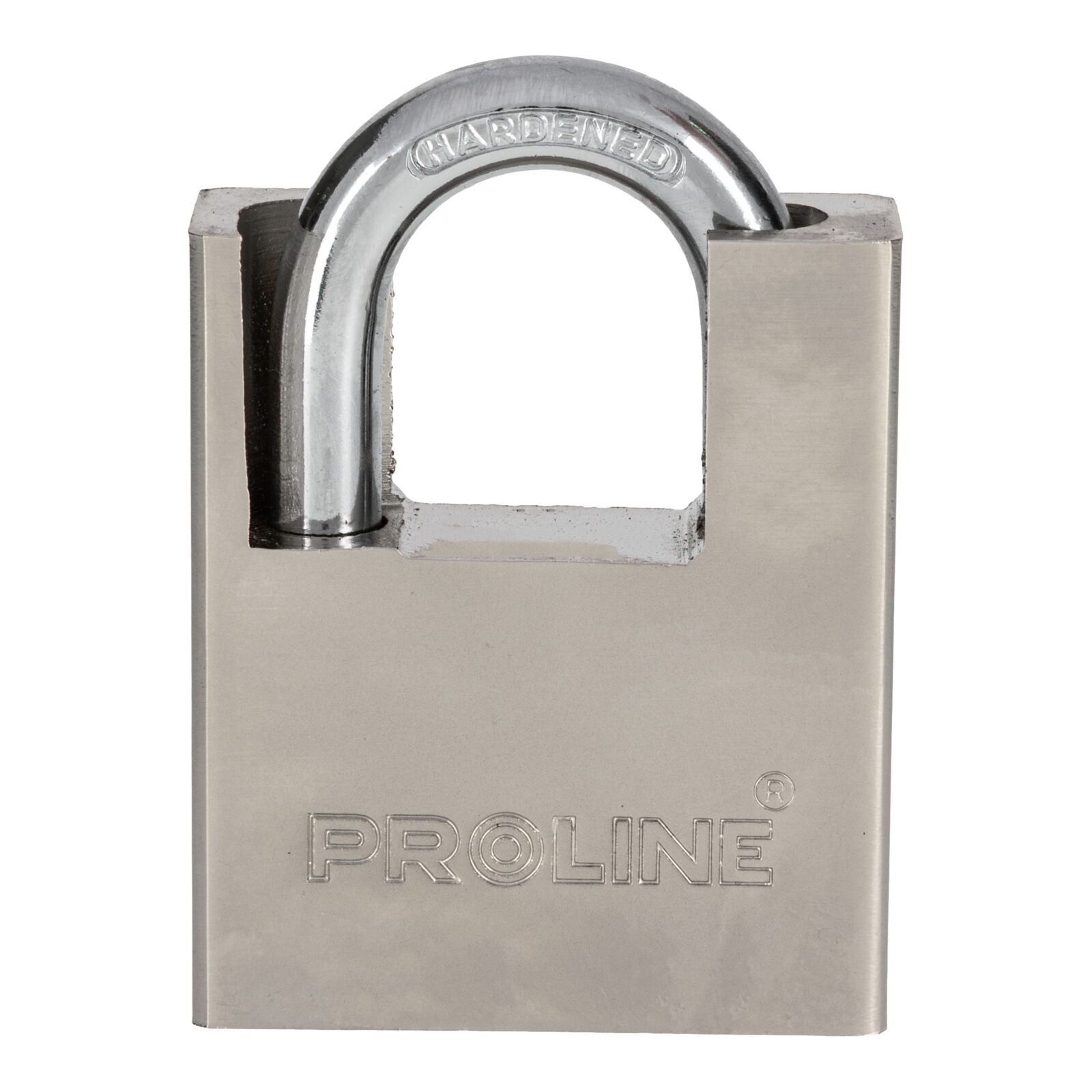Padlock Iarann Teilgthe Treisithe 50 Mm Proline Eochrach Crua Leictrí