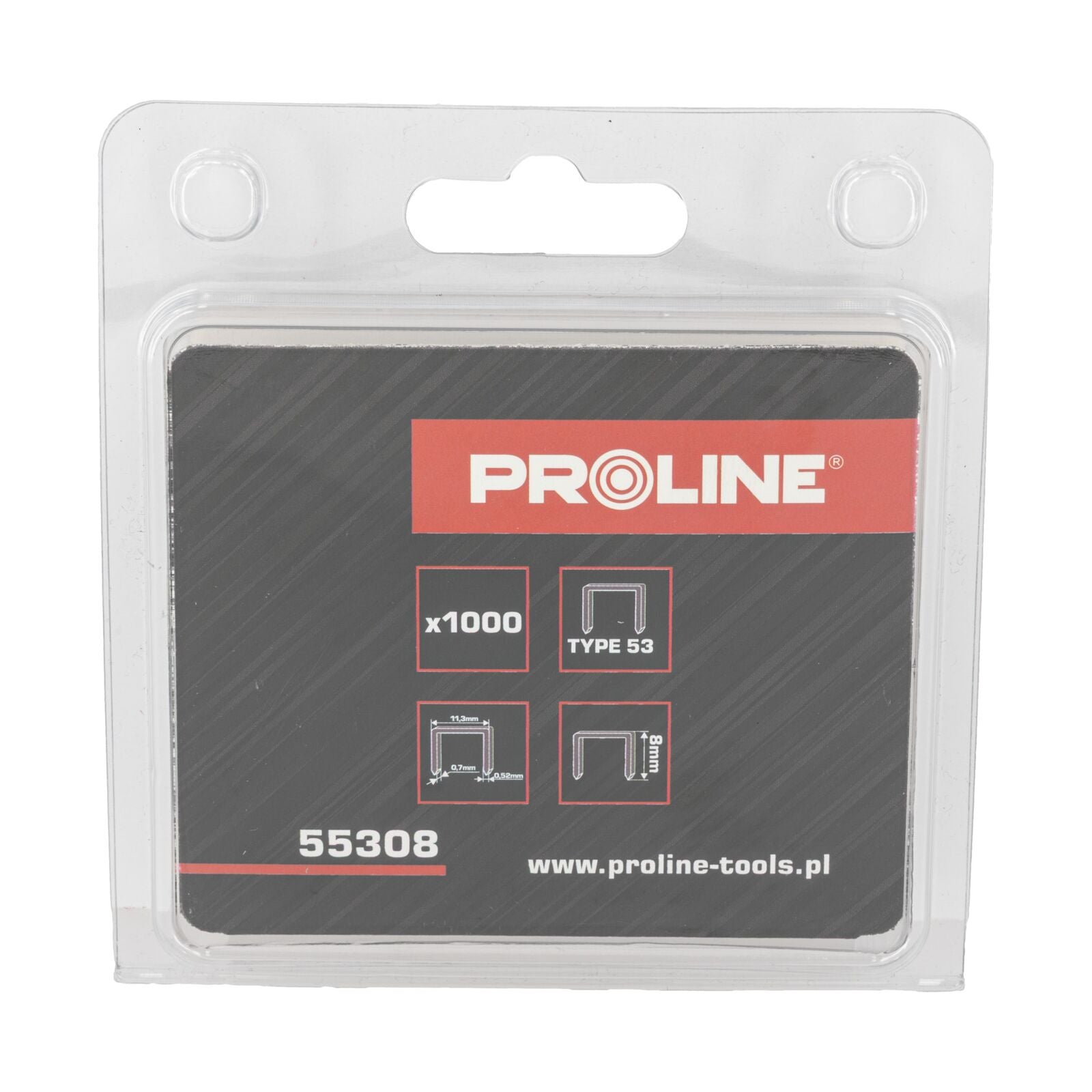 Скоби 8 mm тип 53 1000 бр. в кашон Proline