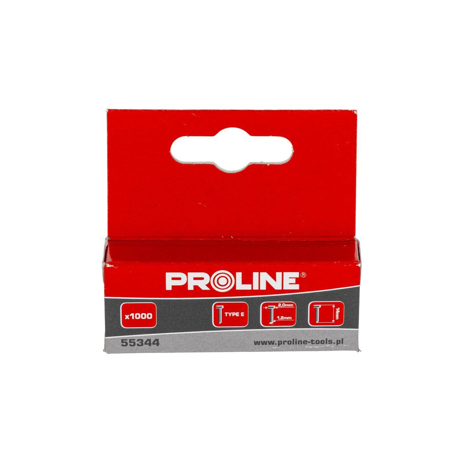 Klince pre sponkovacie pištole 14 x 2,0 x 1,2 mm 1000 ks prolínu