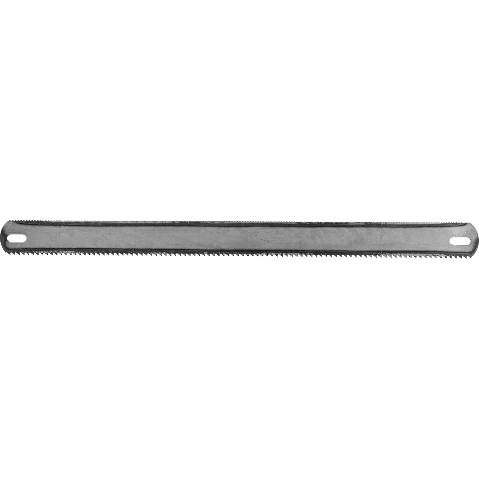 Oboustranný pilový list pro řezání kovového dřeva. Vytvrzený. Rozměr 300 x 25 mm.