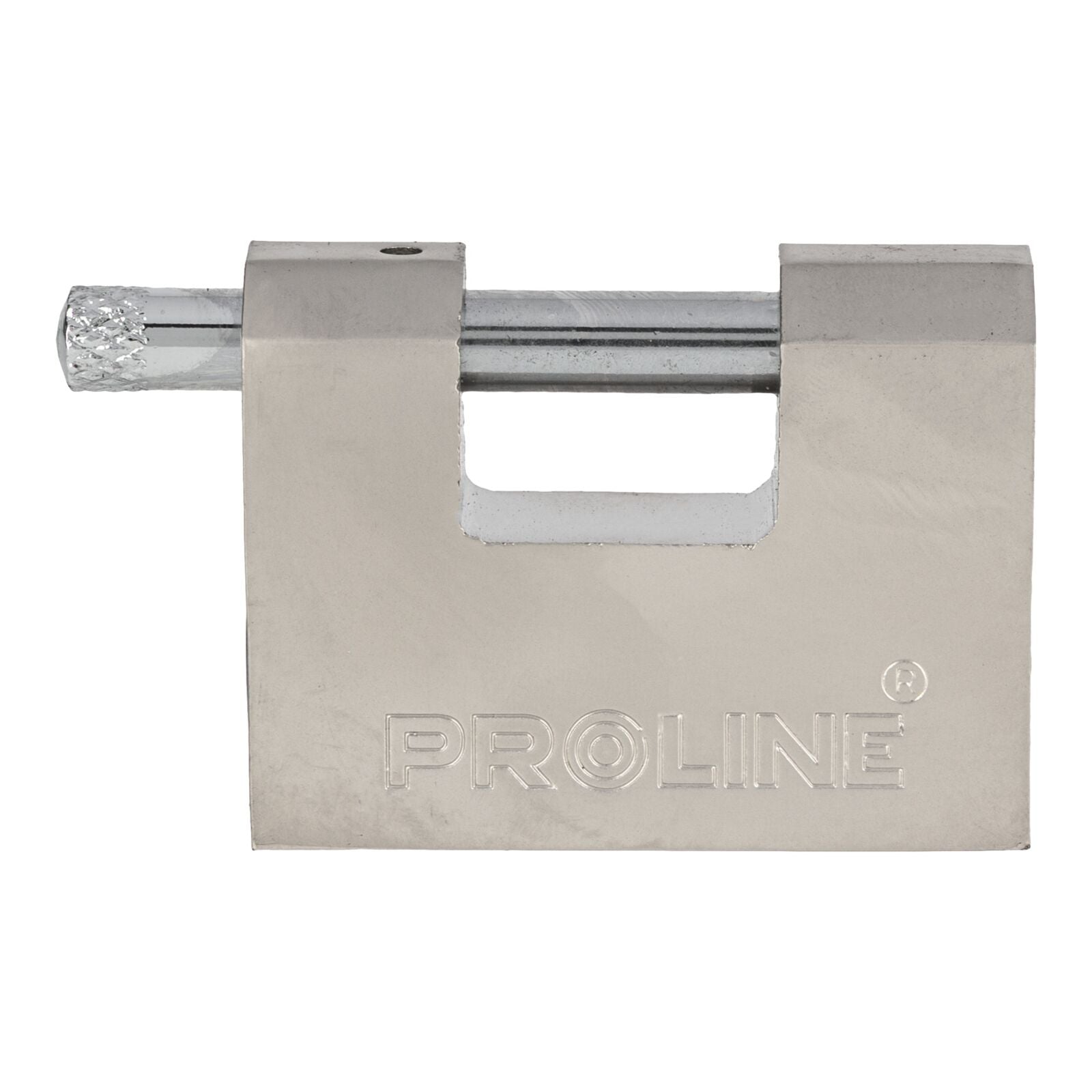 Reinforced Cast Iron Padlock 80 Mm Hard Electric Key Proline