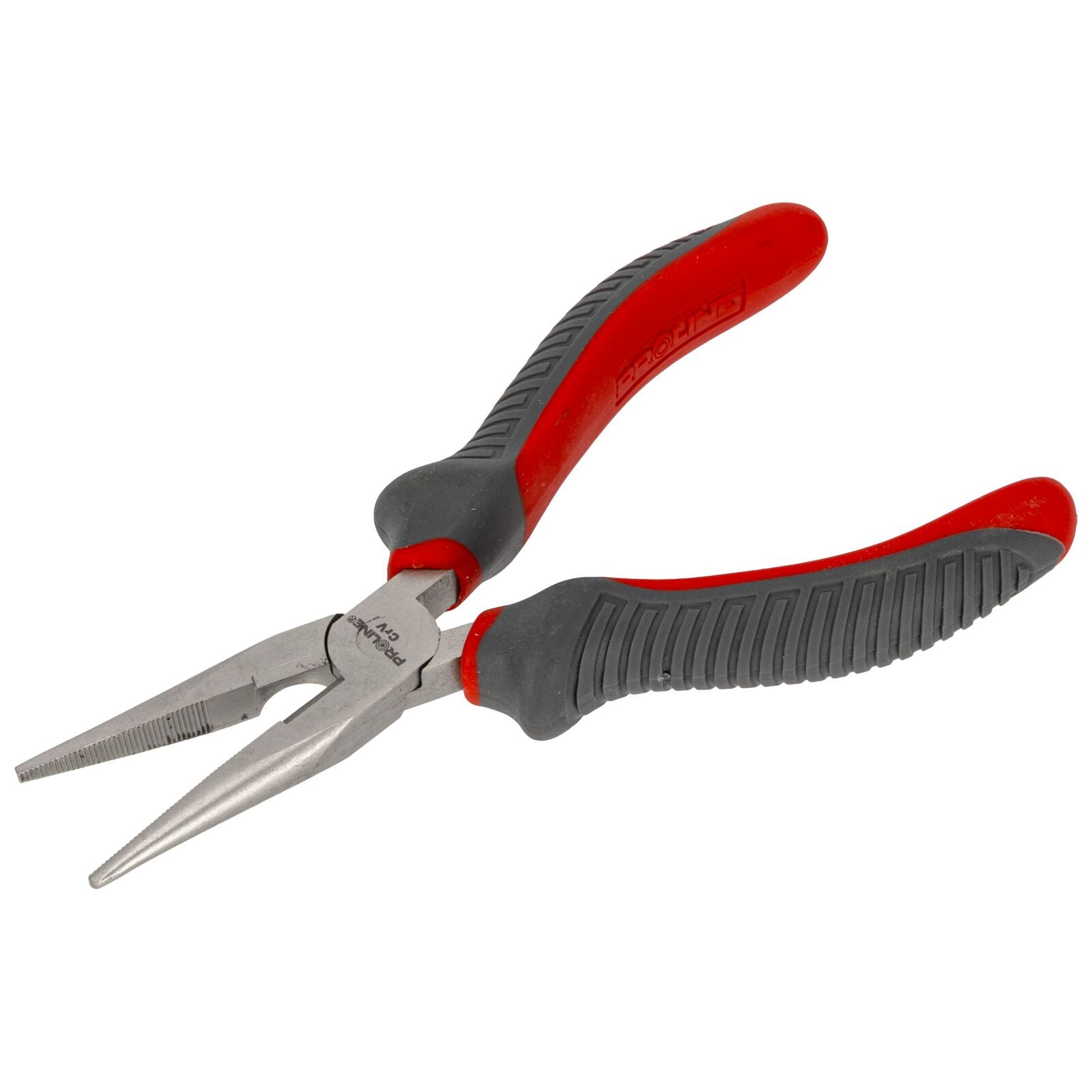 Long Nose Pliers 160 Mm Rounded Jaw Textured Grip Proline