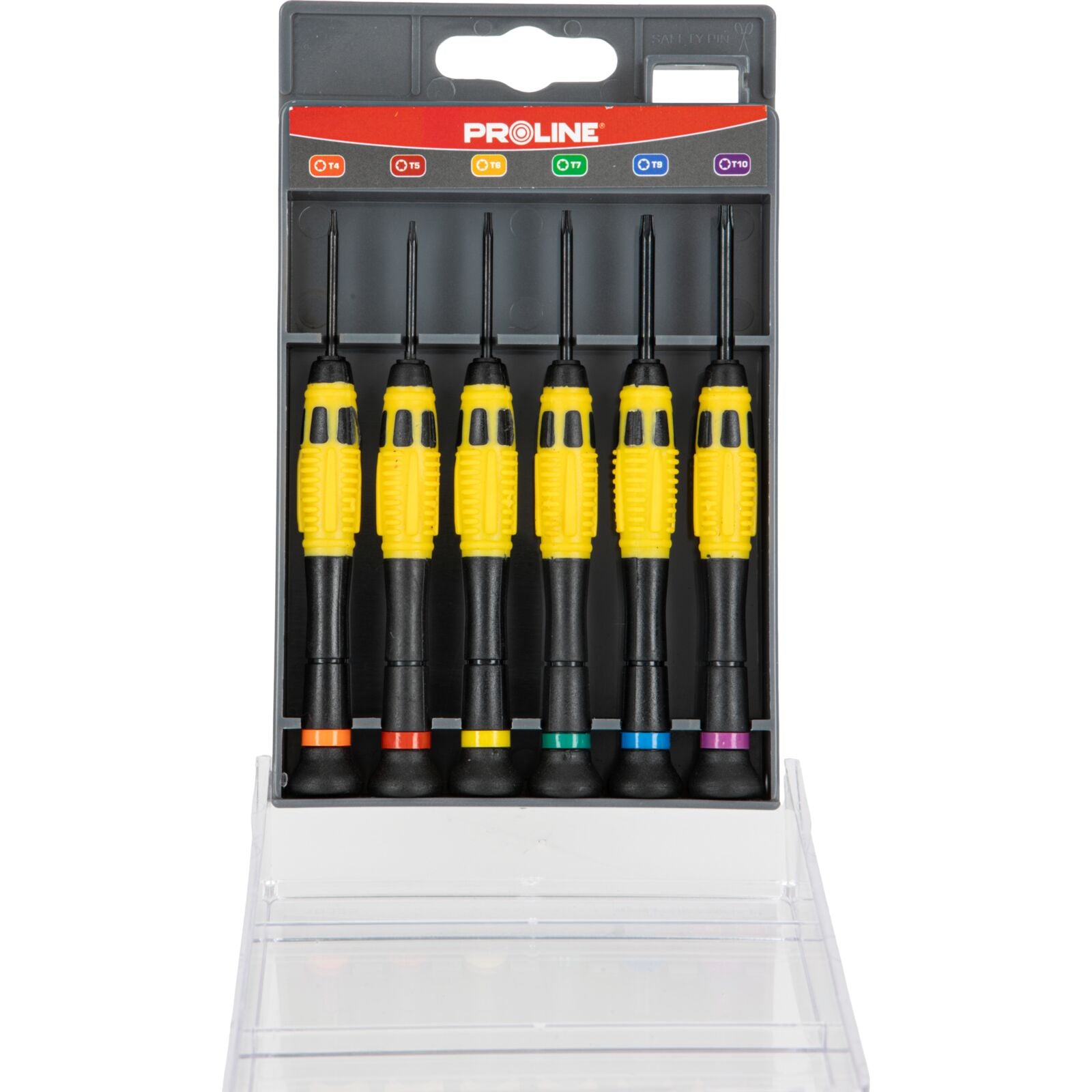 Juveler Skruetrækker Sæt Torx T4-t10 6stk Proline