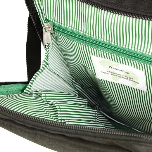Traveller Guide Shoulder Bag Black