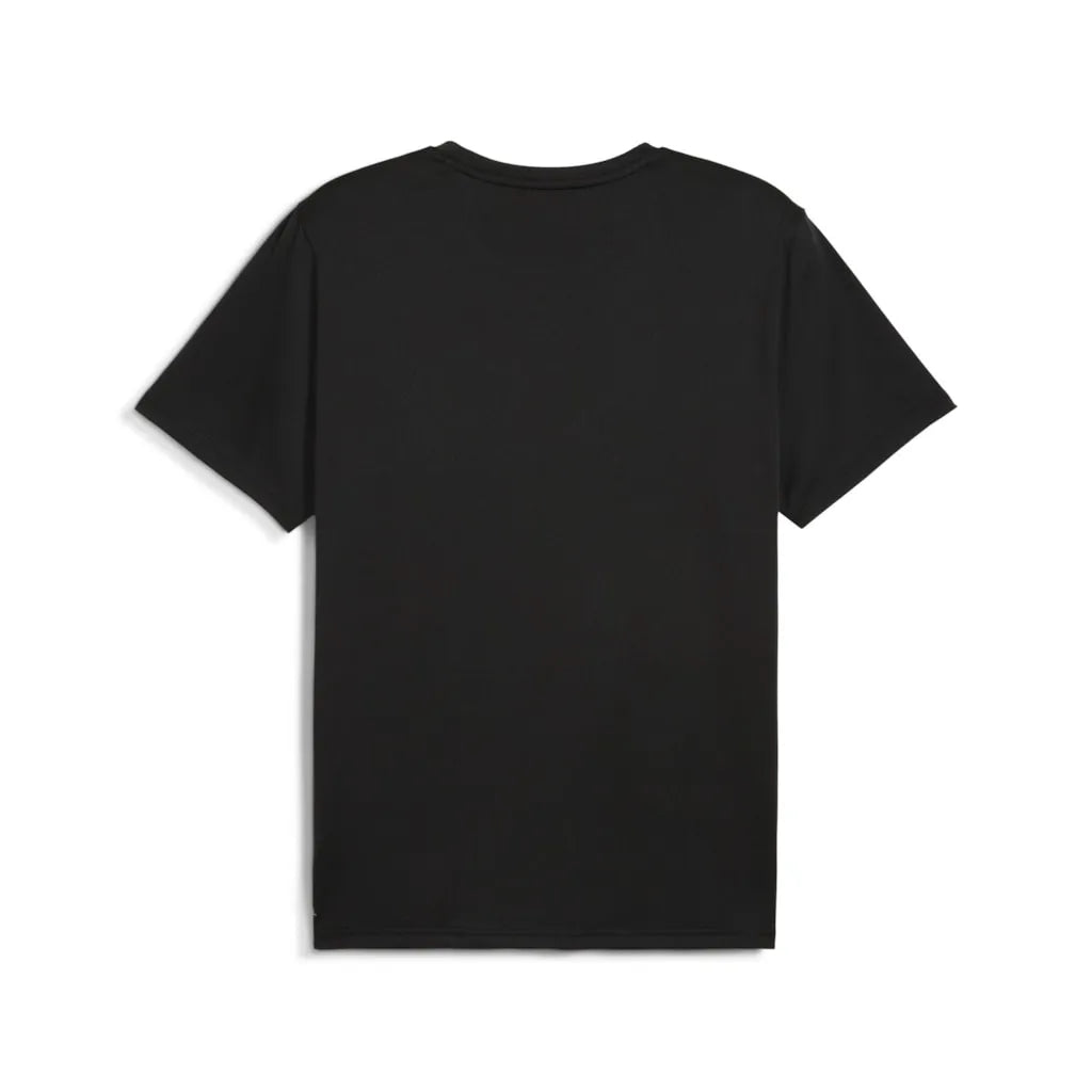 Heren Puma Ess Solid Cat Tee zwart