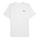 Pánske tričko Puma Ess Small Logo v bielej farbe