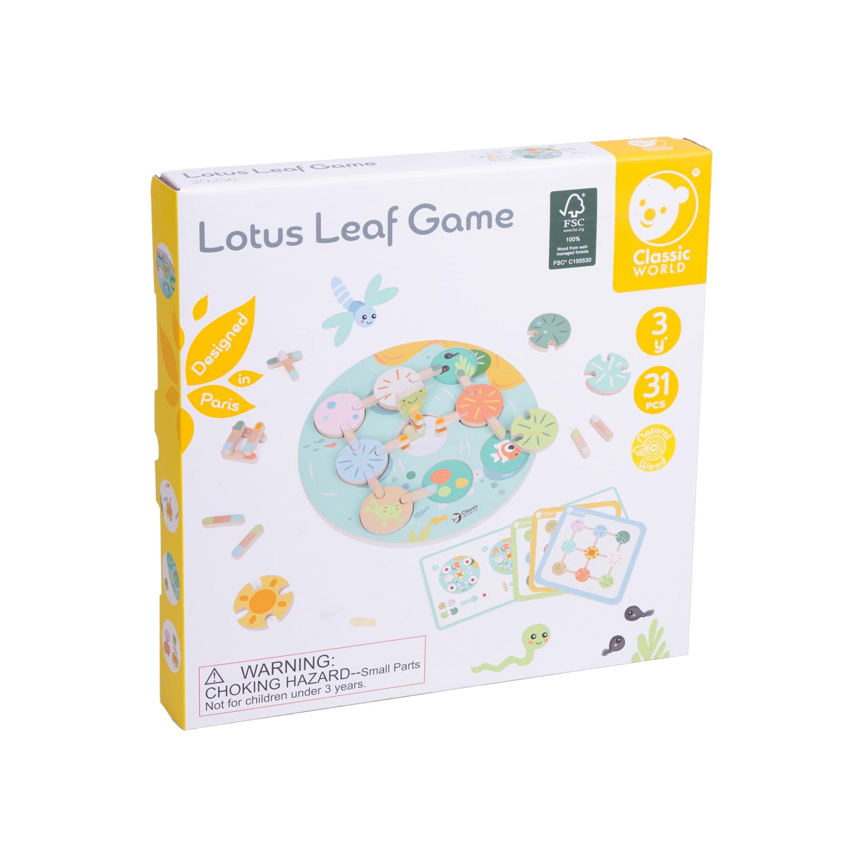 Fa Lotus Leaf Játék Dobozban
