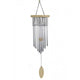 Wind Chime 22 Chimes With Natural Wood - 25 Cm