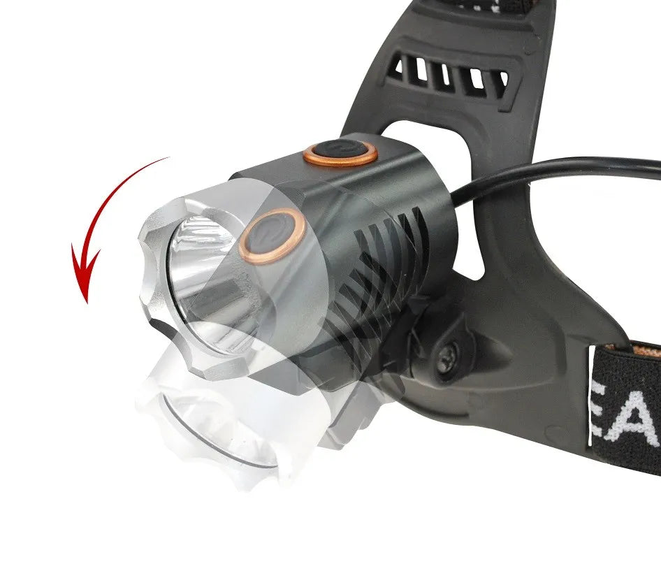 Farol lifefit calter profi 400lum preto