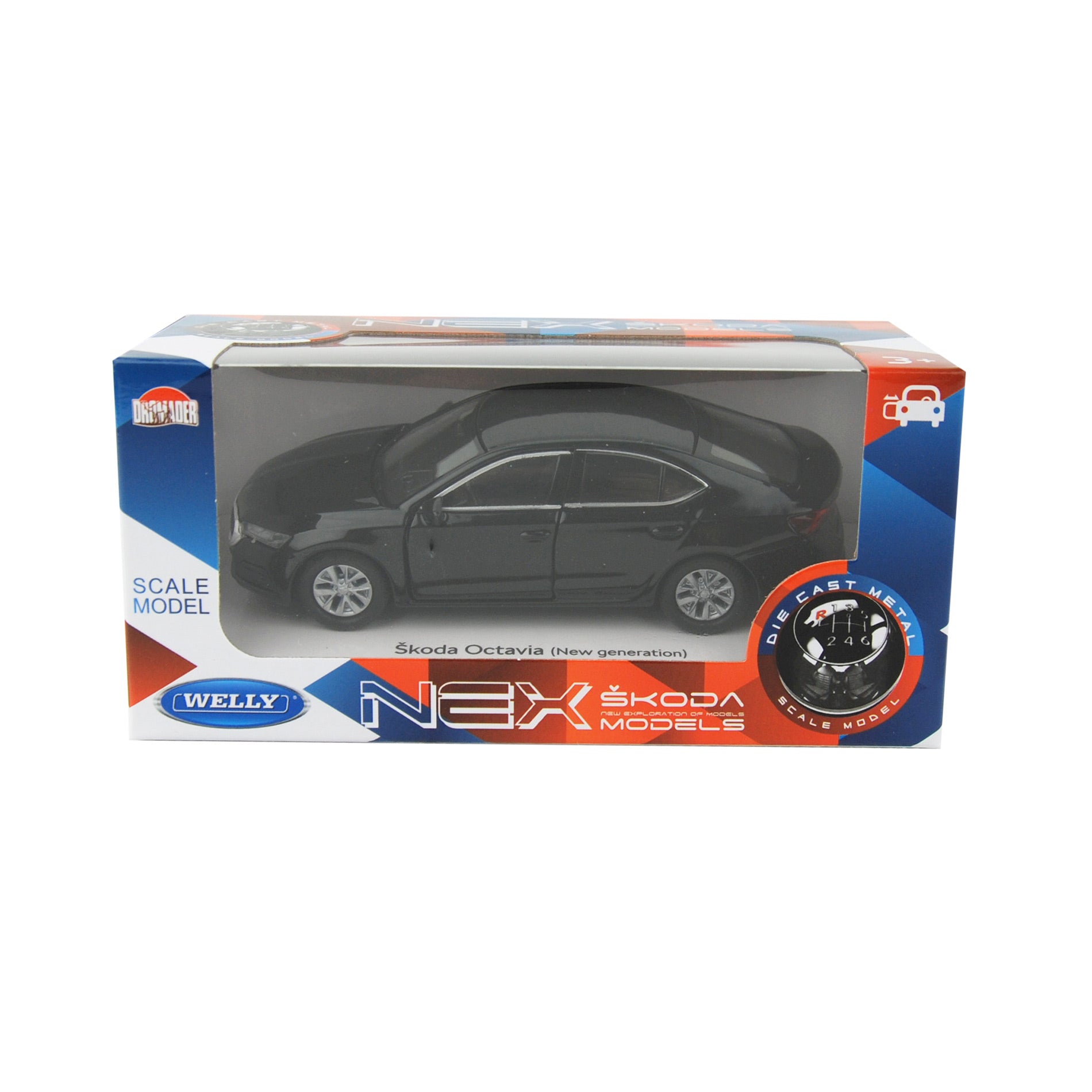 Welly Models 1:34-39 Skoda Octavia Ny