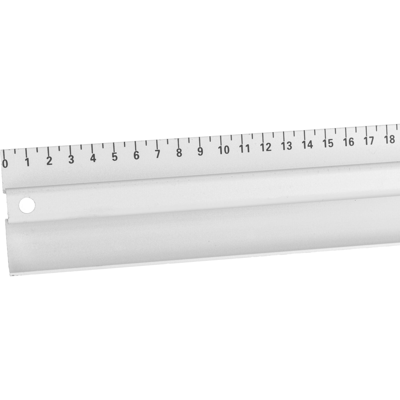Řezací pravítko na čalounění 550 mm lisovací hrana hliník proline