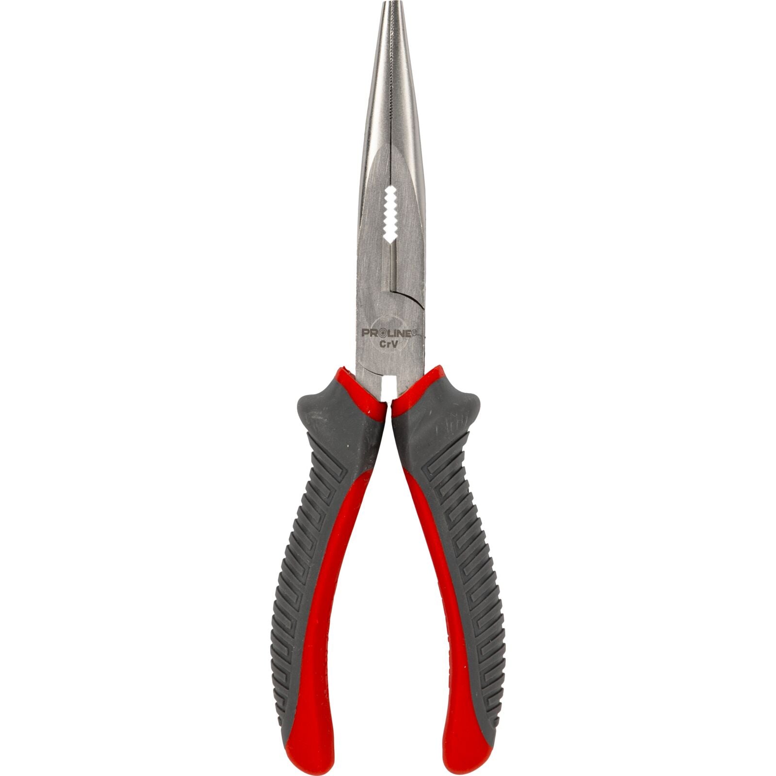Long Nose Pliers 160 Mm Rounded Jaw Textured Grip Proline