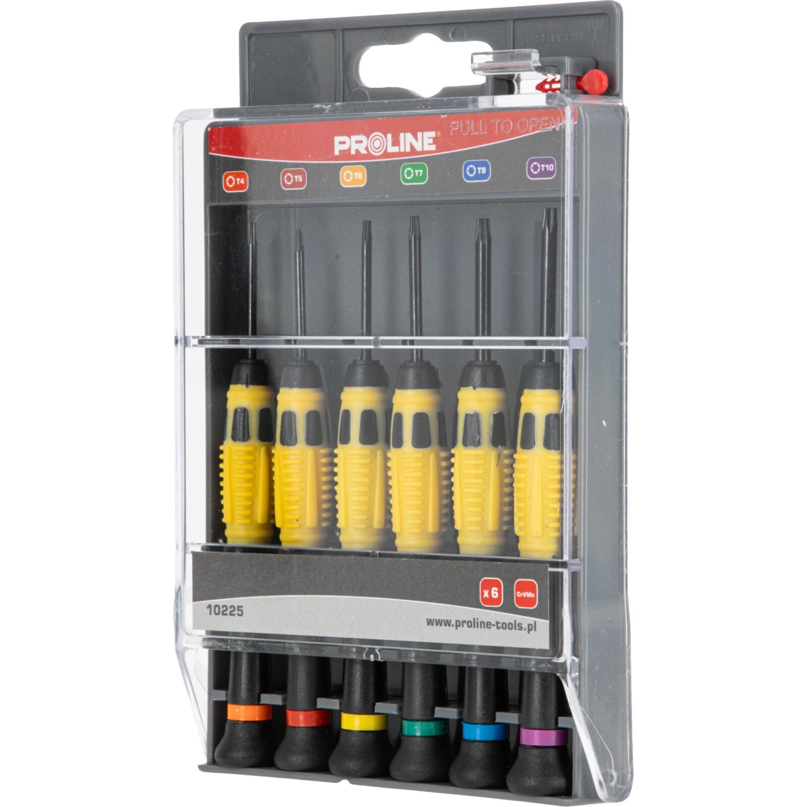 Juveler Skruetrækker Sæt Torx T4-t10 6stk Proline