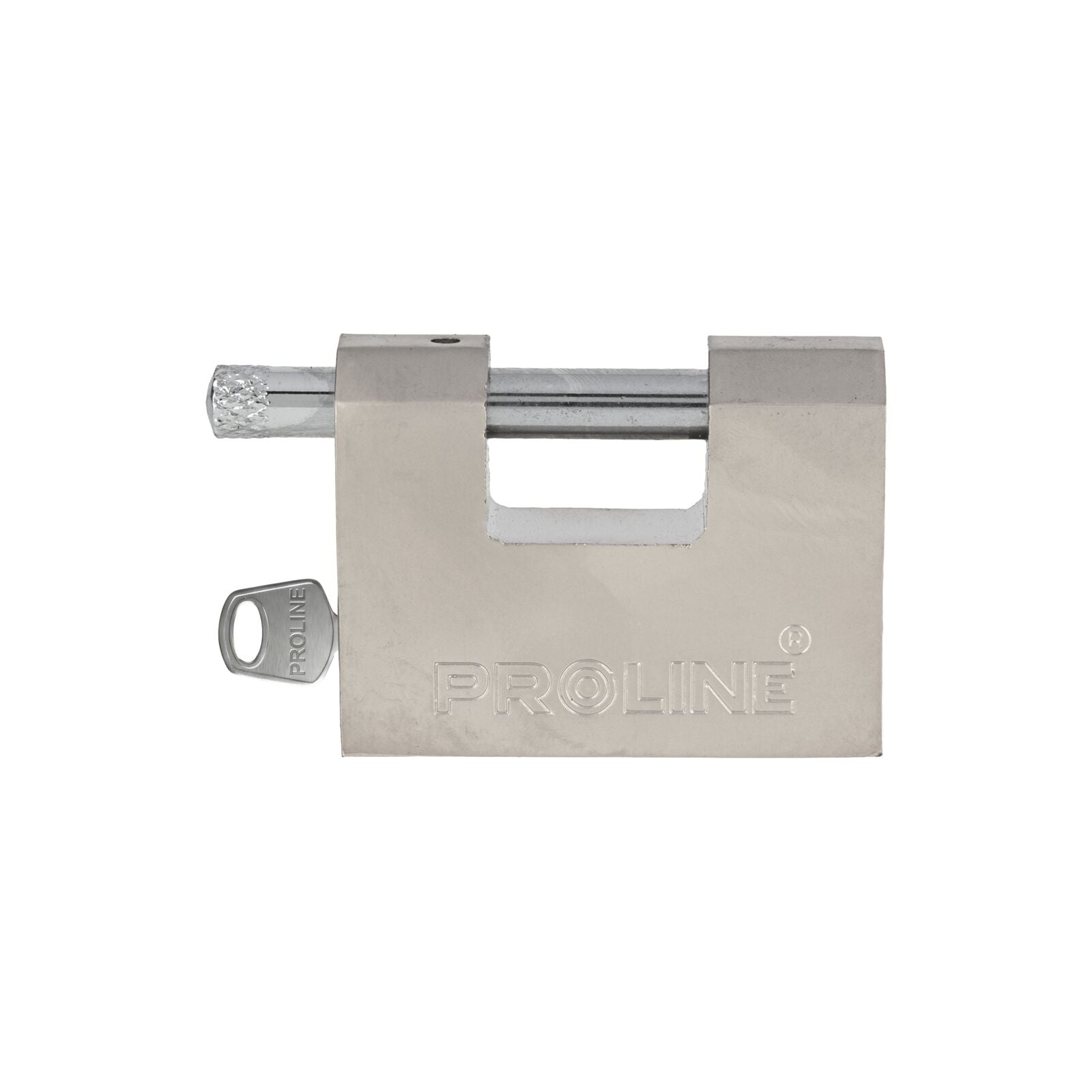 Vyztužený litinový visací zámek 60 mm pevný elektrický klíč Proline