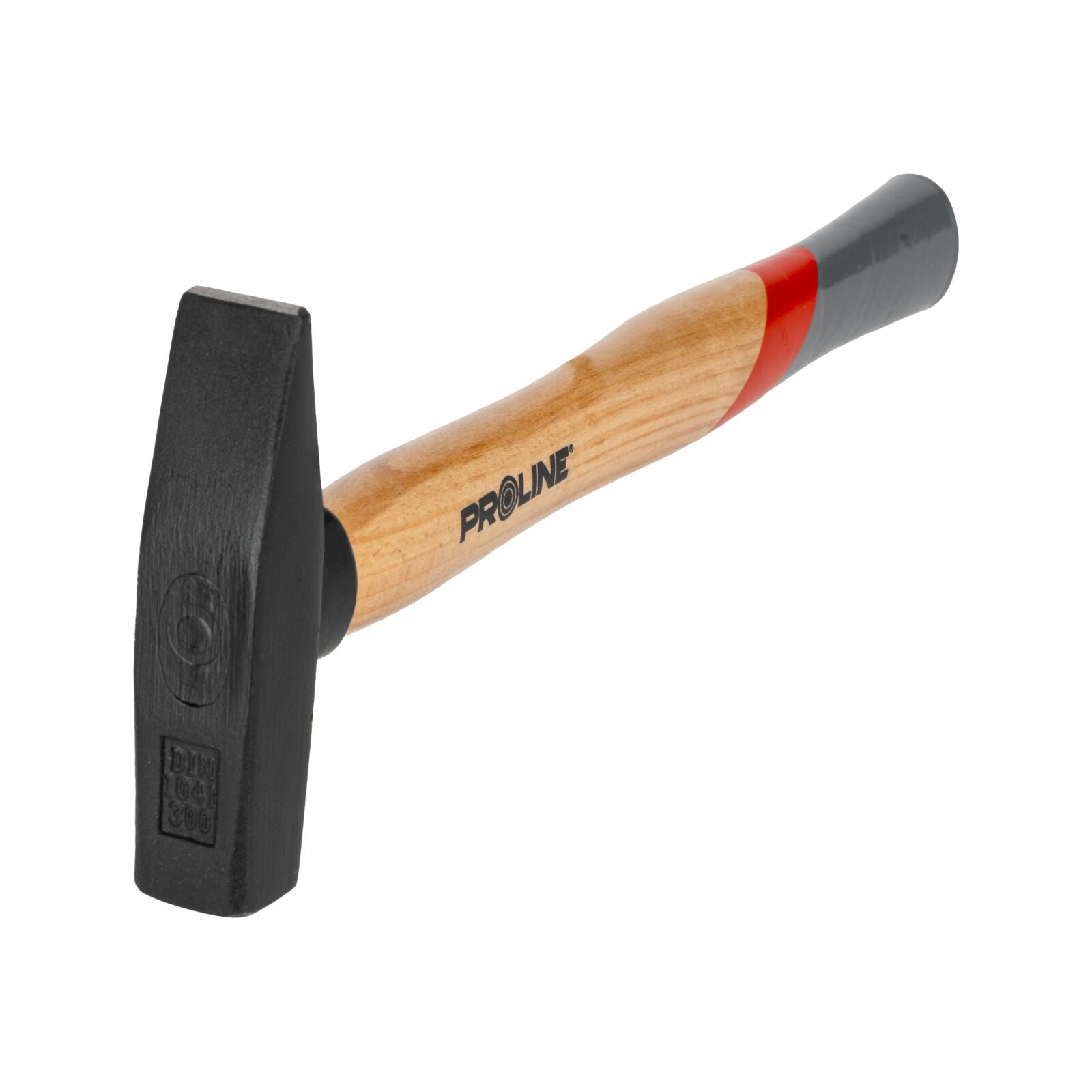 Marteau de machiniste 300g manche en bois de hêtre surface de protection peinte GS approuvé Proline
