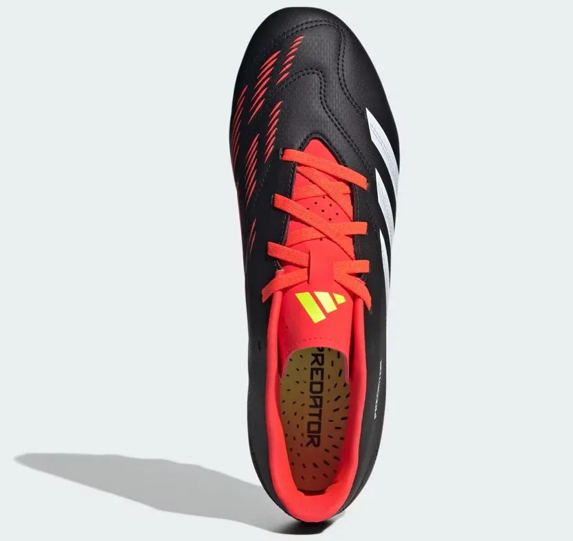 Buataisí Peile Adidas Unisex Predator Club Fxg Dubh Dubh